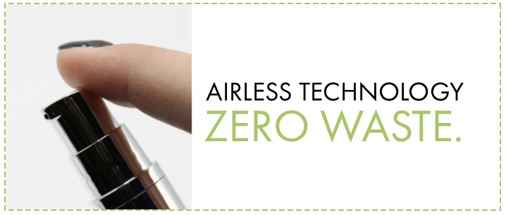 Airless technology zero waste